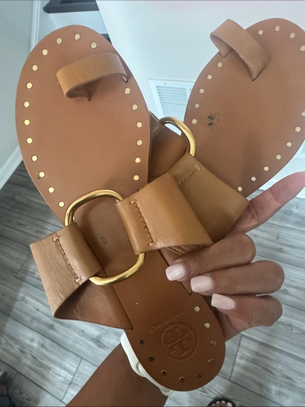 Tory Burch Brown Leather Sandal Sz. 8.5